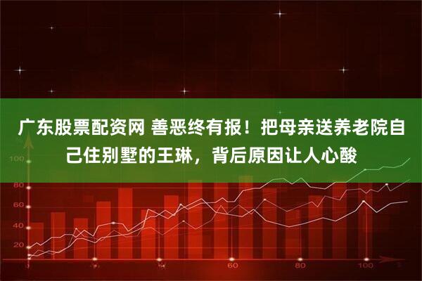 广东股票配资网 善恶终有报！把母亲送养老院自己住别墅的王琳，背后原因让人心酸